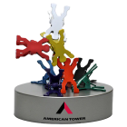 Colorful Magnetic Acrobat people clips Desk Toy